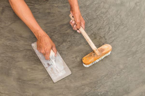 Driveway Concrete Staining in Vancouver