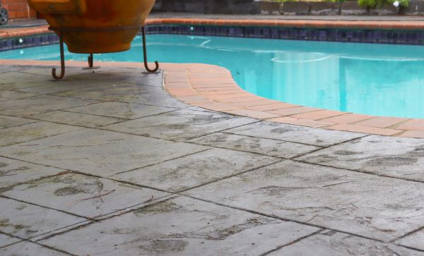 Stamped Concrete Installation in Vancouver