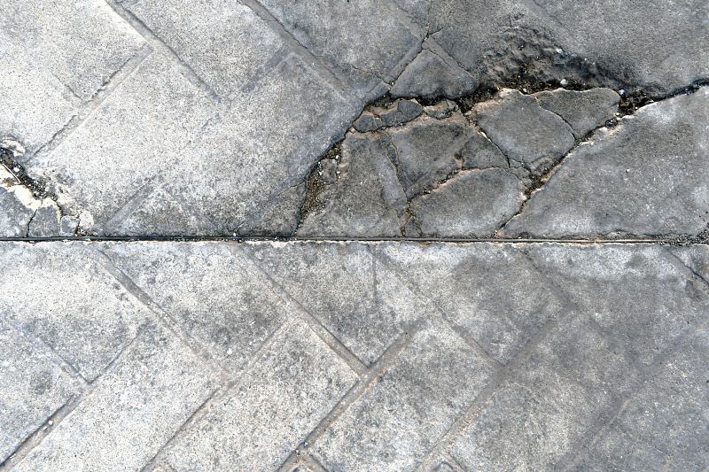 Stamped Concrete Replacement detail