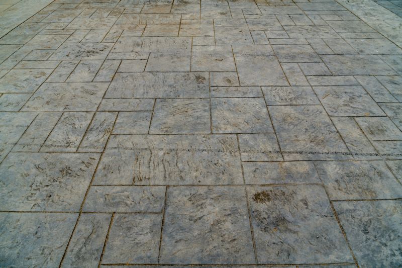 Textured Concrete Paving